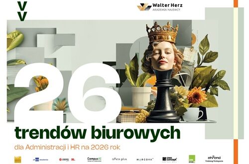 26 trendów biurowych dla Administracji i HR na 2026 rok