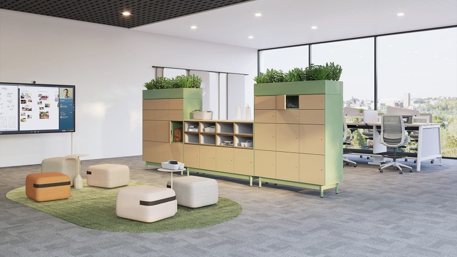 Meble biurowe ARC INTERIORS - Steelcase WorklValet 2