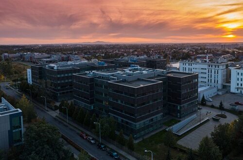 BASE³ Wrocław kompleks biurowy