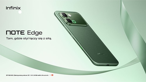 INFINIX NOTE EDGE, PIERWSZY SMARTFON Z SAMONAPRAWIAJĄCĄ SIĘ BATERIĄ