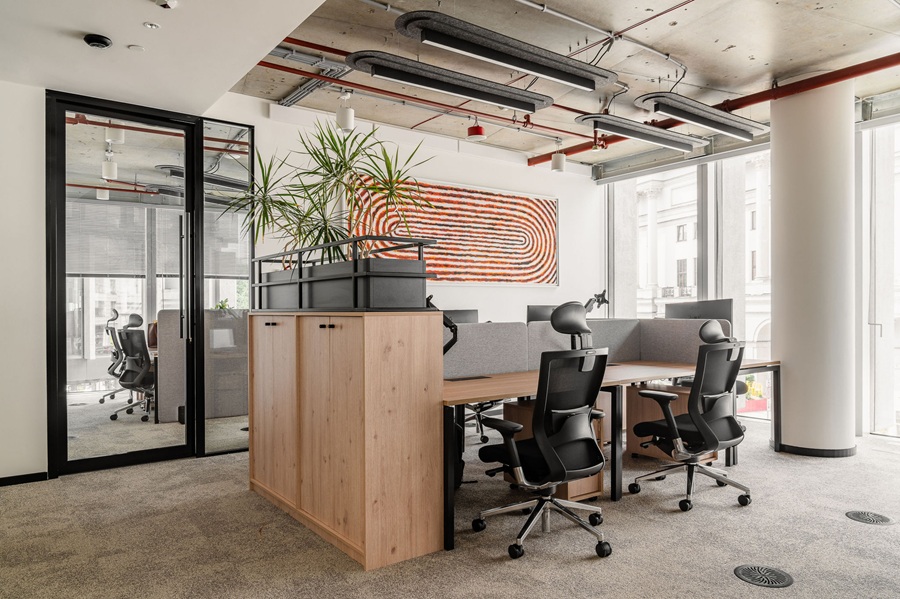 Kolor w przestrzeniach biurowych