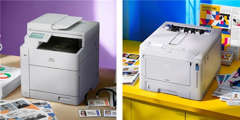 OKI NOWE KOMPAKTOWE KOLOROWE URZĄDZENIA A4 DO BIUR