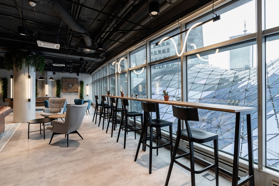 Przestrzeń wspólna jako centrum nowoczesnego biura