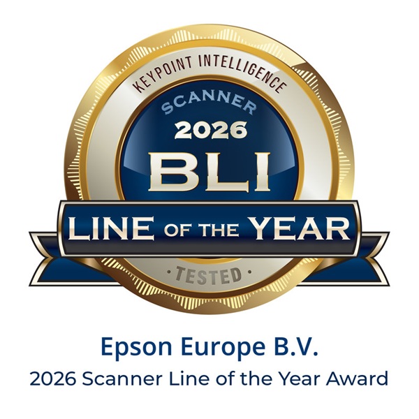 EPSON Z PRESTIŻOWYM TYTUŁEM DLA SKANERÓW W 2026 ROKU