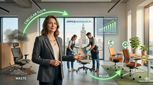 zrównoważone meble biurowe ESG