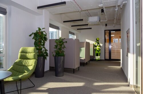 aranżacja i modernizacja biura w Warszawie