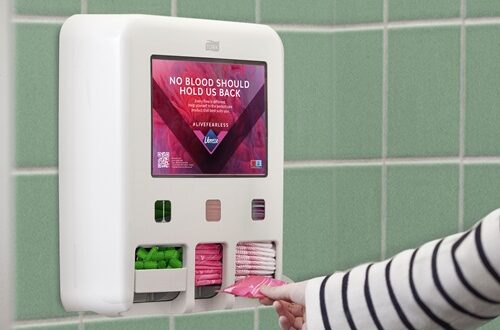 produkty menstruacyjne w miejscu pracy