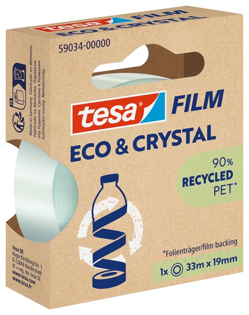 SILNE ZAANGAŻOWANIE W ZRÓWNOWAŻONY ROZWÓJ: TESAFILM® ECO & CRYSTAL I TESAPACK® ECO & ULTRA STRONG