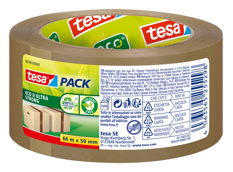 SILNE ZAANGAŻOWANIE W ZRÓWNOWAŻONY ROZWÓJ: TESAFILM® ECO & CRYSTAL I TESAPACK® ECO & ULTRA STRONG