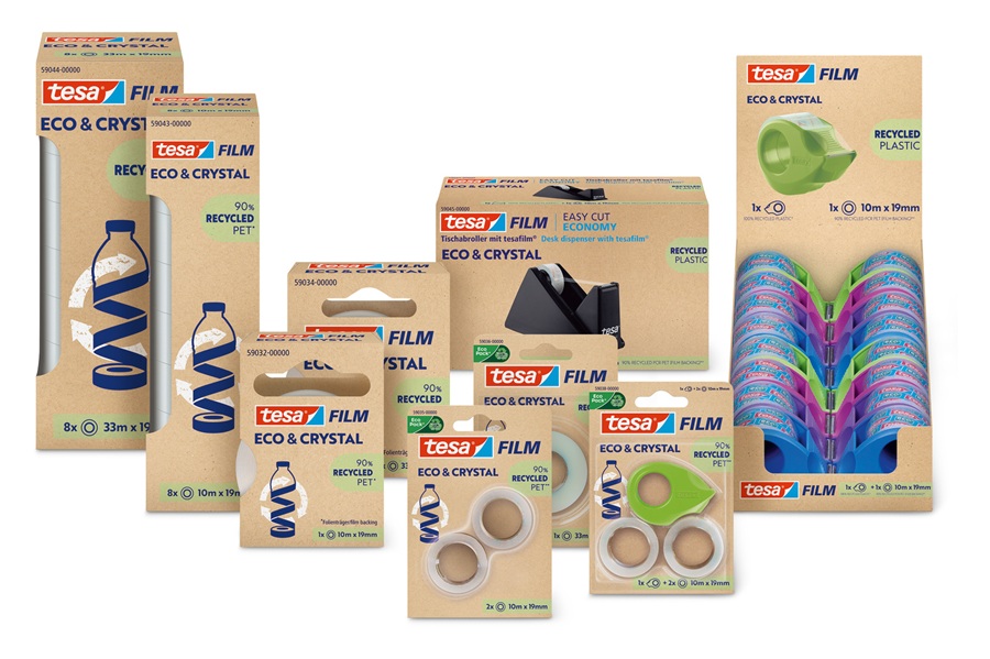 SILNE ZAANGAŻOWANIE W ZRÓWNOWAŻONY ROZWÓJ: TESAFILM® ECO & CRYSTAL I TESAPACK® ECO & ULTRA STRONG